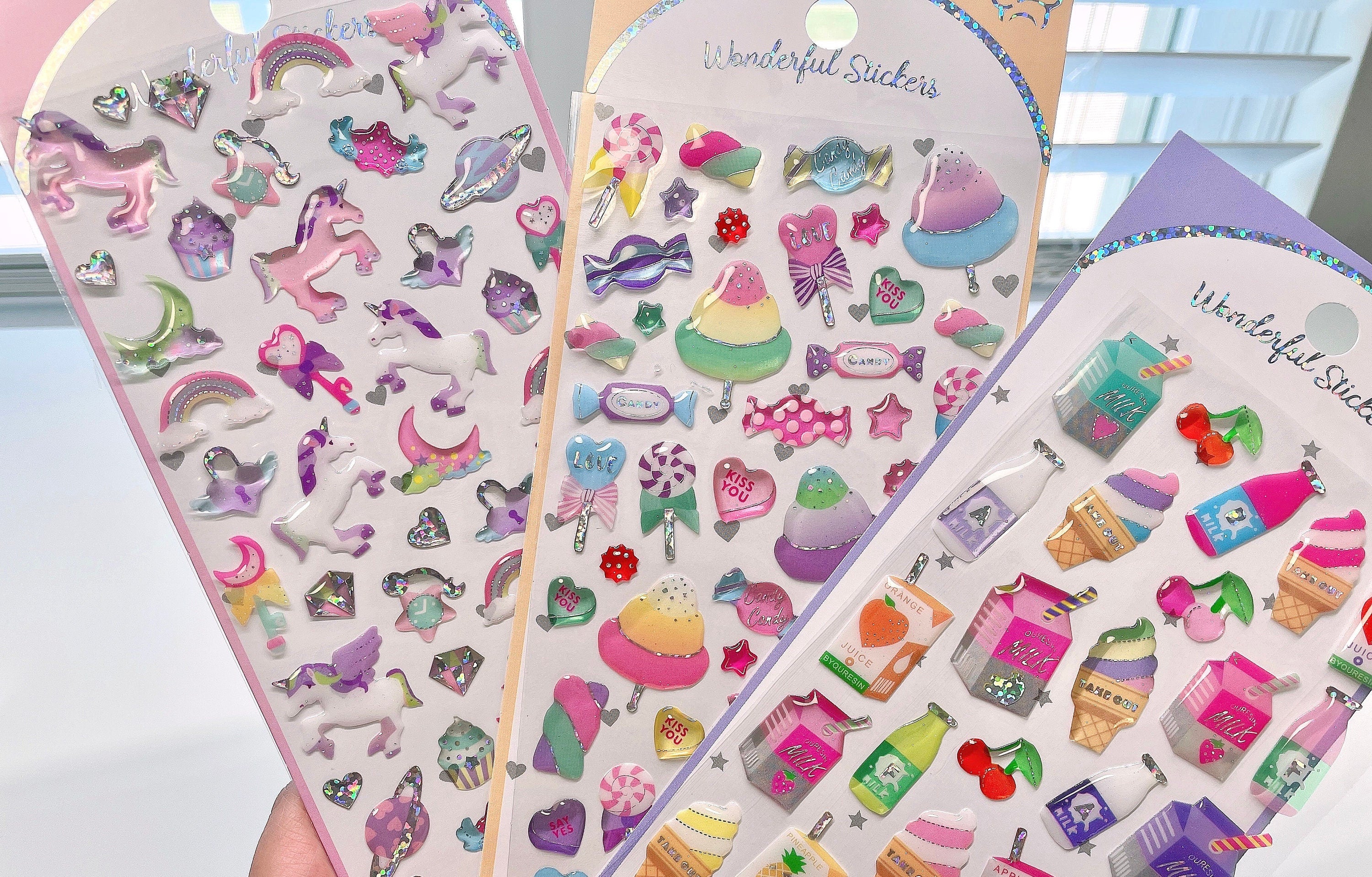 Kawaii Epoxy Sticker